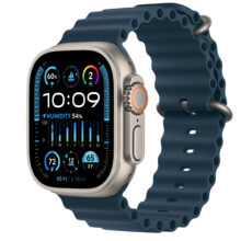 ساعت هوشمند اپل مدل Ultra 2 Natural Titanium Case with Navy Ocean Band 2024