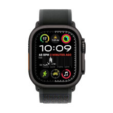 ساعت هوشمند اپل مدل Ultra 2 Black Titanium Case Trail Loop 49mm
