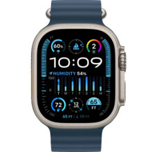 ساعت هوشمند اپل مدل Ultra 2 2024 Titanium Case Ocean Band 49mm